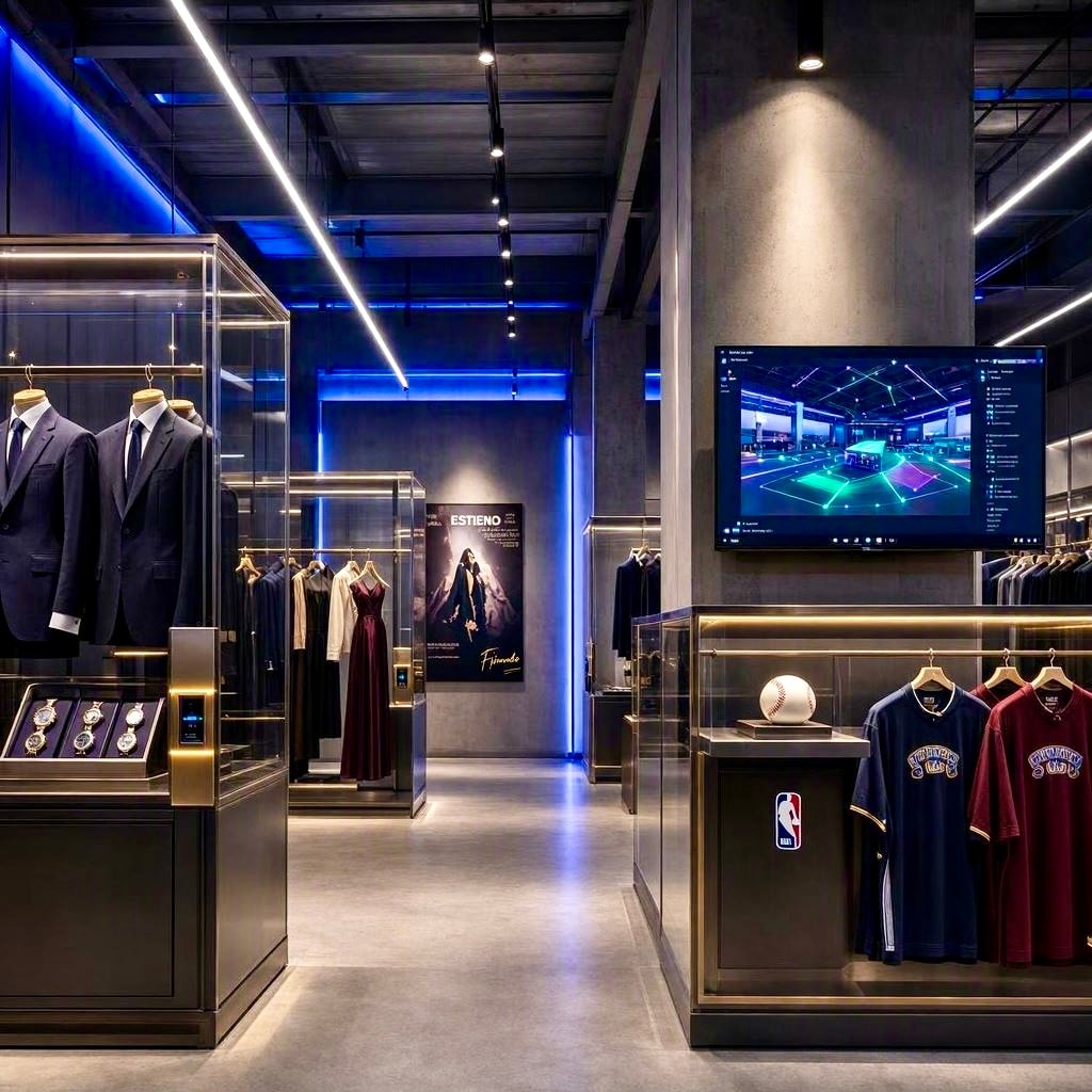 WCF Showroom — Vitrina de Memorabilia